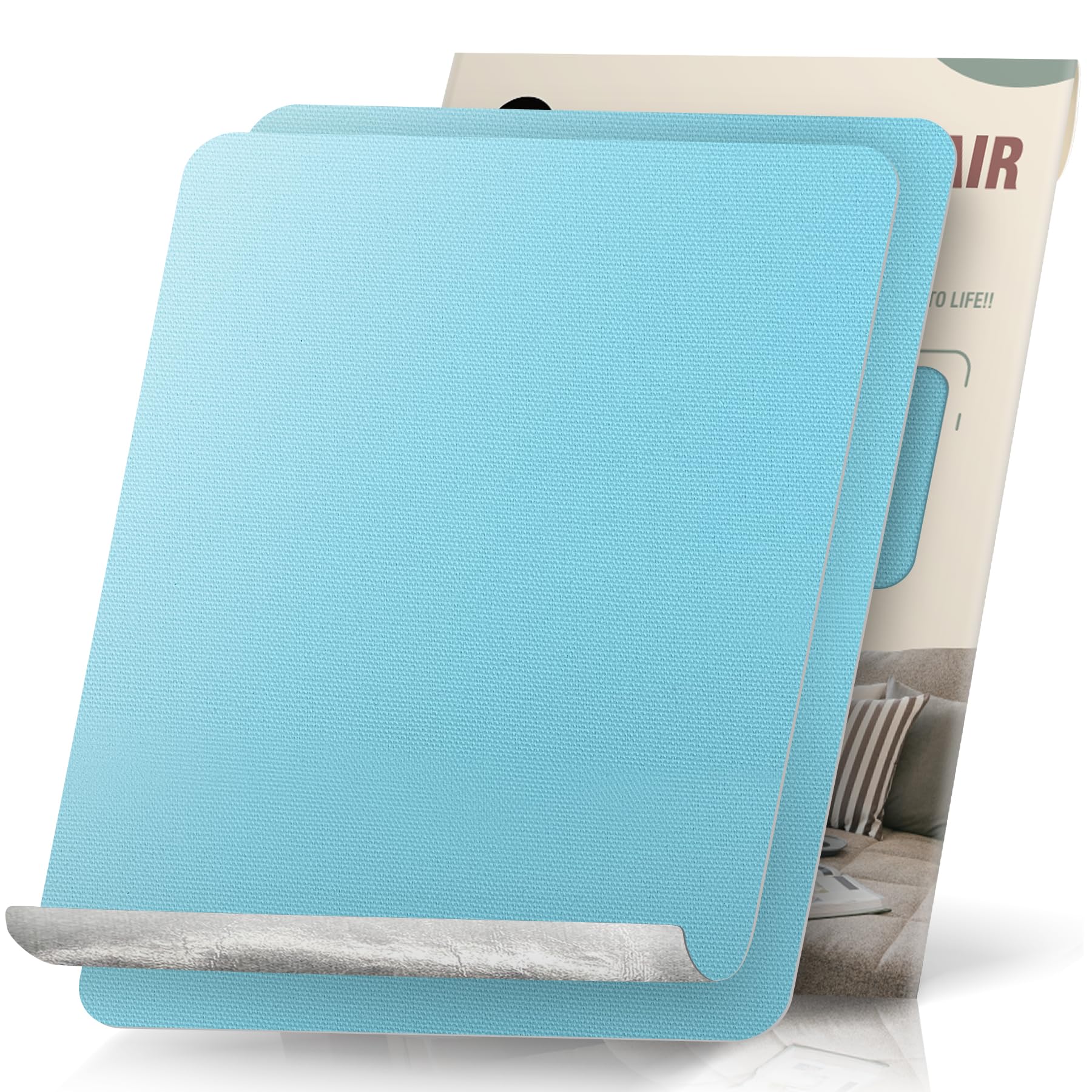 OAZ 2 Pieces 23x28 cm Canvas Repair Patches Fabric Patch Self-Adhesive Canvas Repair Tape Waterproof Outdoor Gear Repair Patch Kit for Boat Cover Tent Awning Sun Shade Sofa Lounge Chair Blue