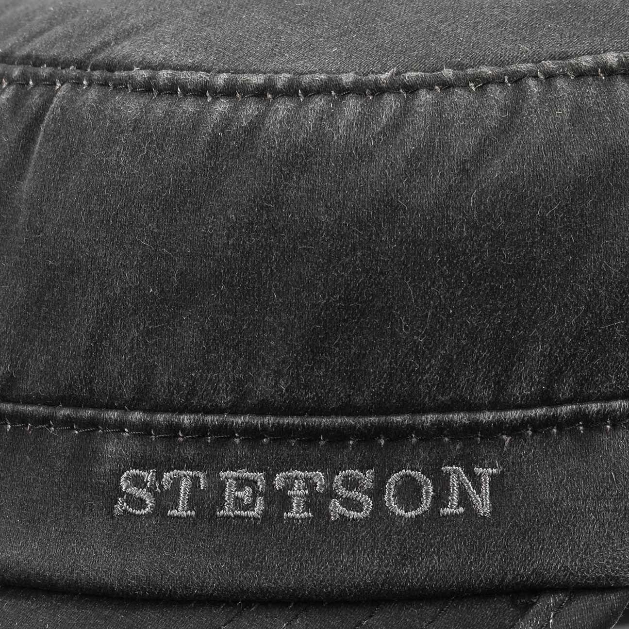 Stetson Datto Berretto Militare Inverno - Cappello Inverno Uomo - Berretto Cotone - Filtro UV 40+ - Idrorepellente - Berretto Foderato - Cappello Autunno/Inverno