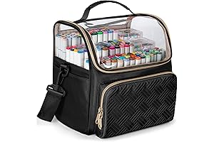 Large Marker Organizer Case: Spacious Storage for 180 Markers and Art Supplies