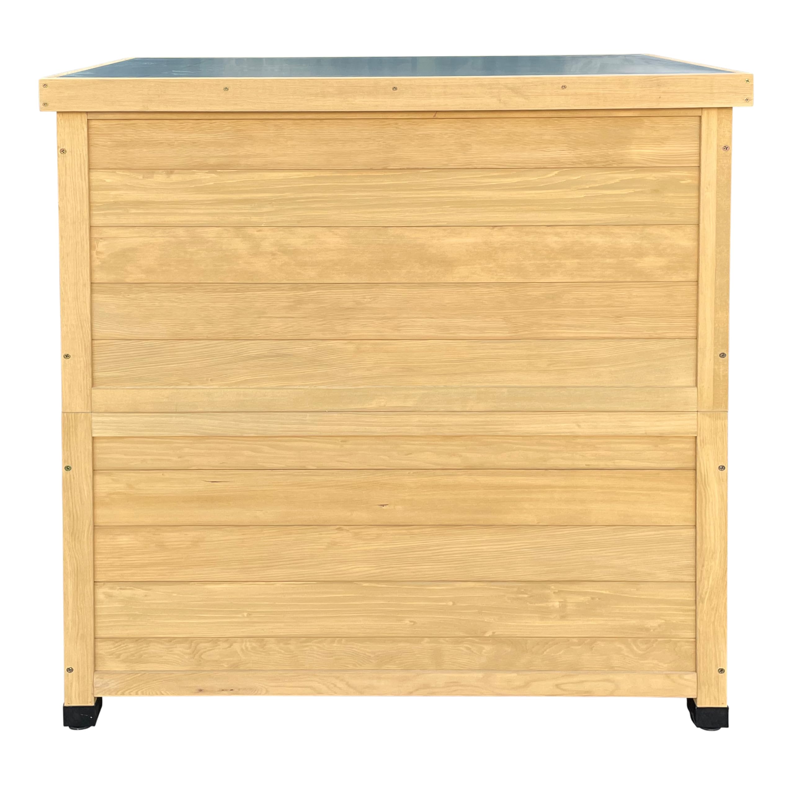 AXI Felix Armadio da Giardino in Legno Beige | Armadio exteriore, Armadio degli Attrezzi con ripiano | 80 x 45 x 93 cm