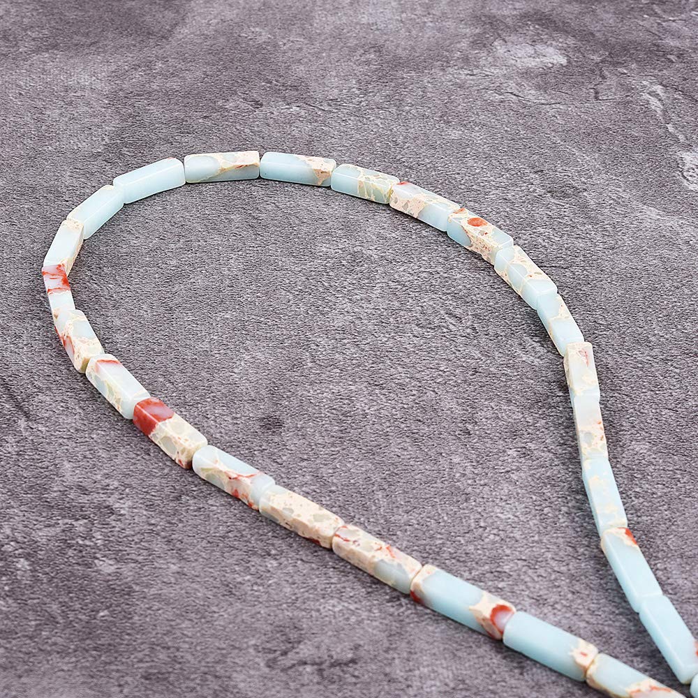 Pierre précieuse jaspe sédiment naturel 4x13mm de qualité impériale