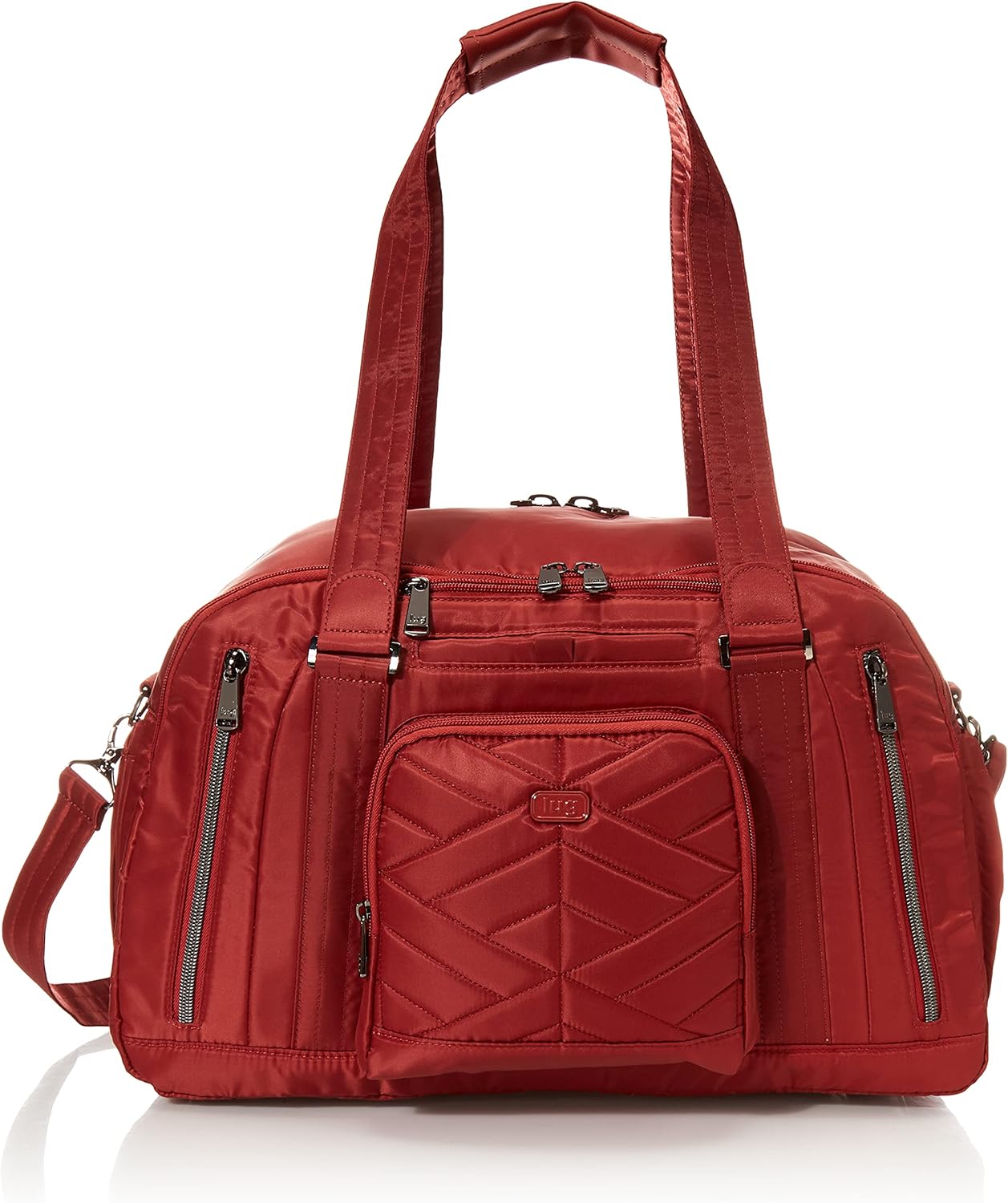 Lug Women's Quilted Duffel BagPropeller 2, Contemporary Rosewood Red