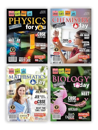 MTG Monthly Magazines of February 2024 - Physics For You, Chemistry Today, Mathematics Today &amp; Biology Today For JEE &amp; NEET Exam 2024