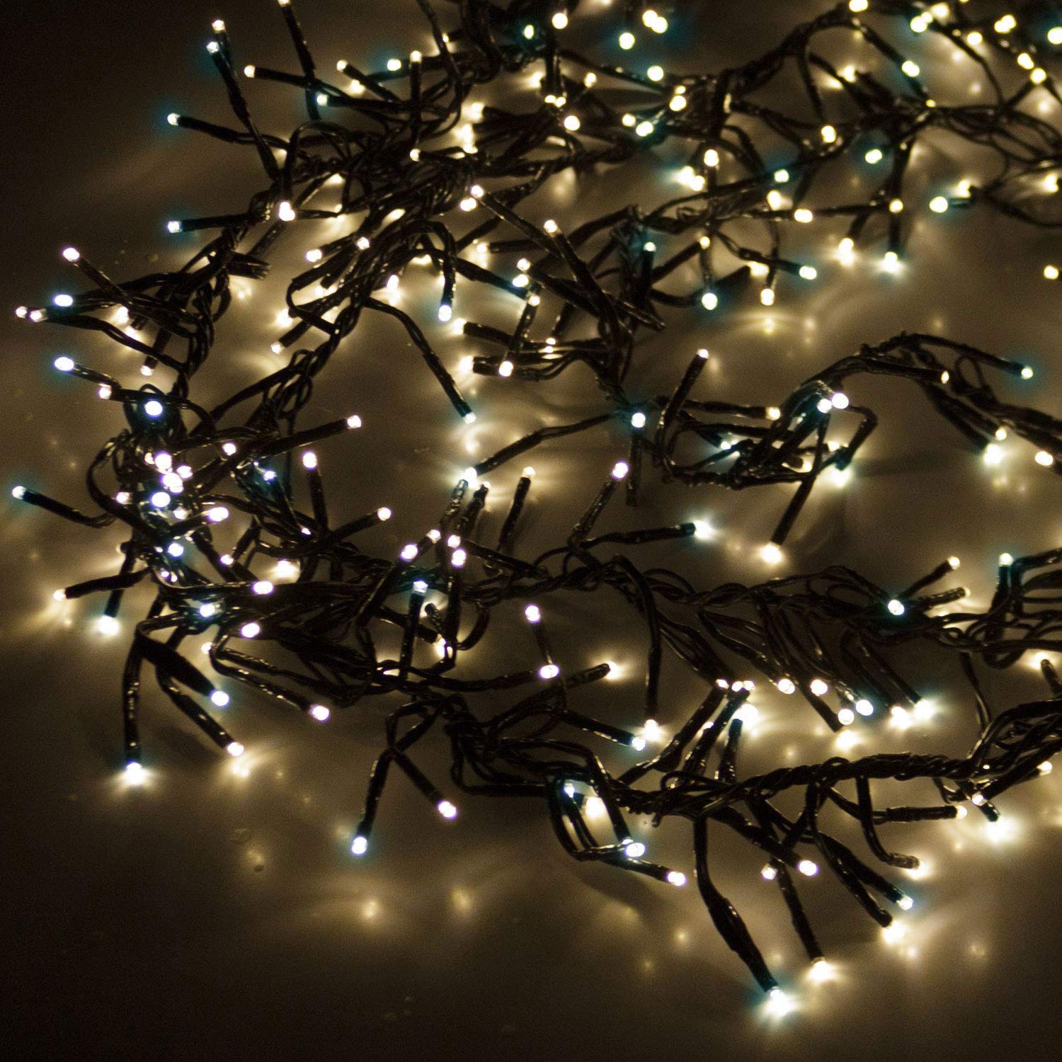 Guirnalda de Luces con 2016 LED, 14,5m, 8 efectos de luz, interior y exterior