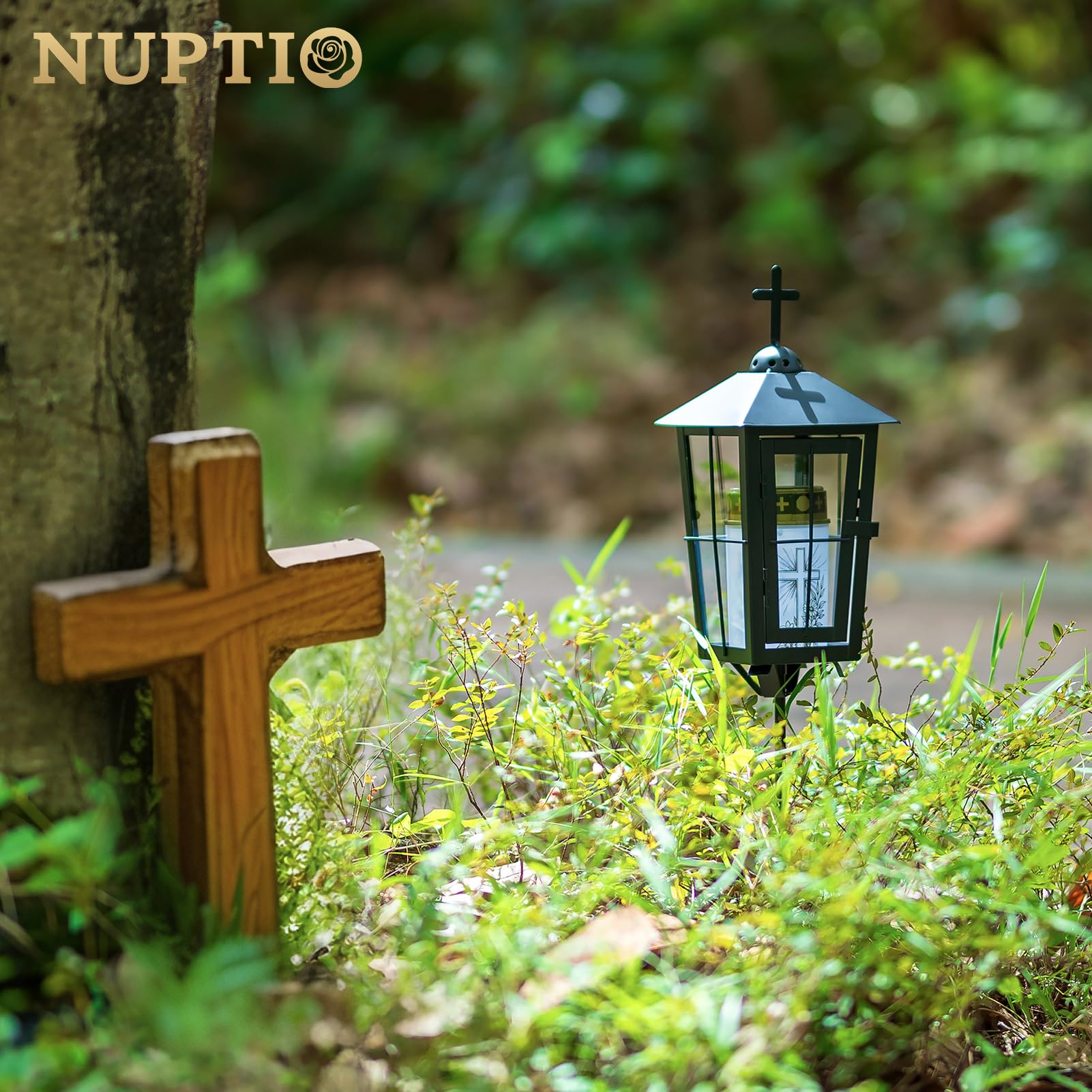 NUPTIO Lanterna da Tomba Cimitero Resistente