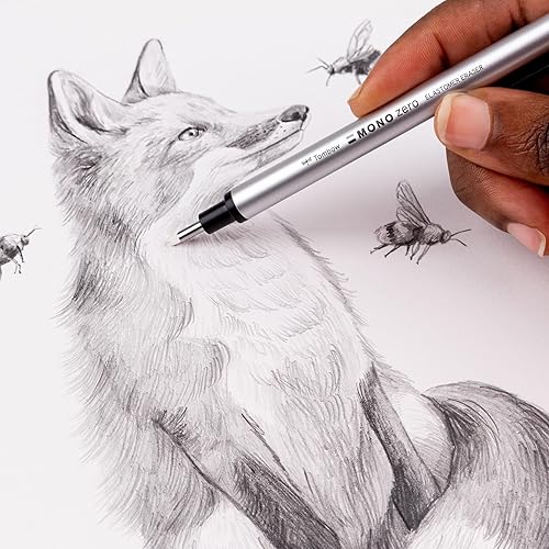 Miniatura 4 de Tombow 57316 Recambios de borrador Mono Zero redondos de 23 mm paquete de 2