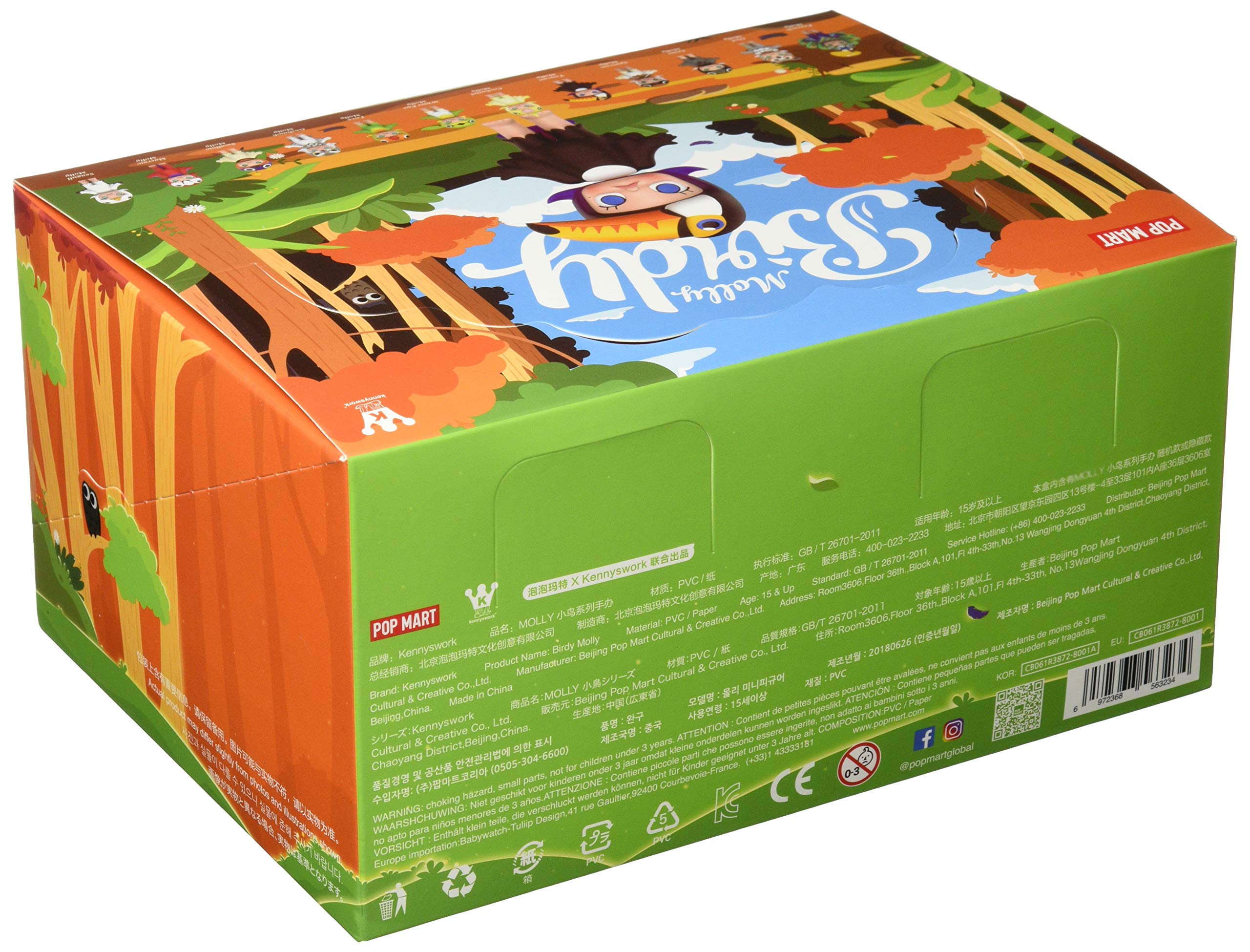 POPMART MOLLY Birdy 小鳥 シリーズ 廃盤 正規品 8体セット POPMART