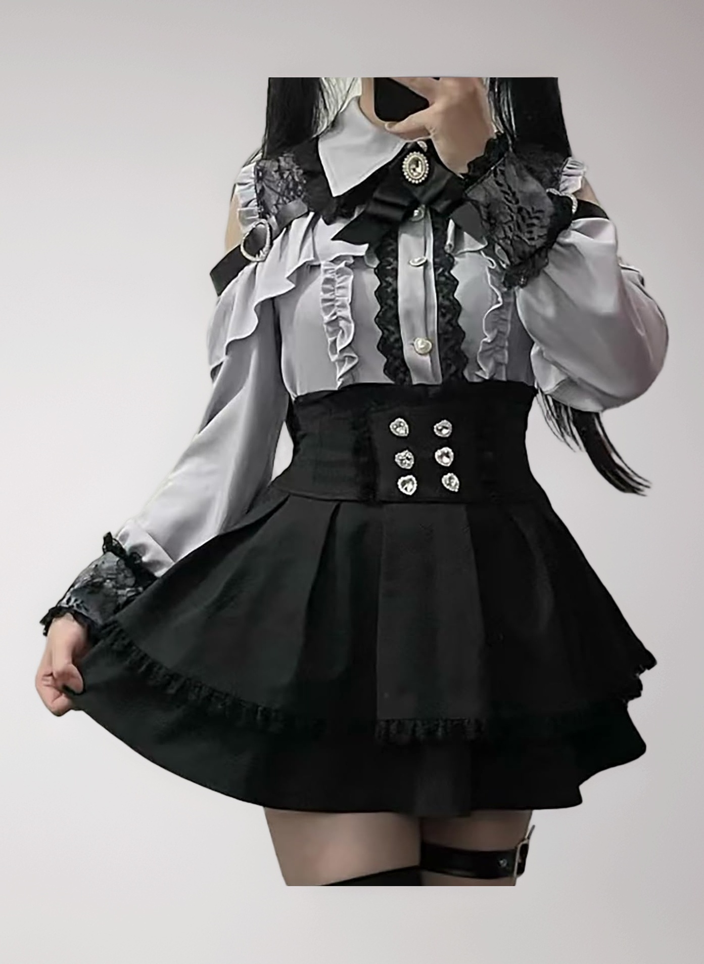 ✿*様 スナ系 地雷系 ワンホン 11点＋バッグ1点セット夏冬服まとめ売り 81qo61Mp1oL.jpg