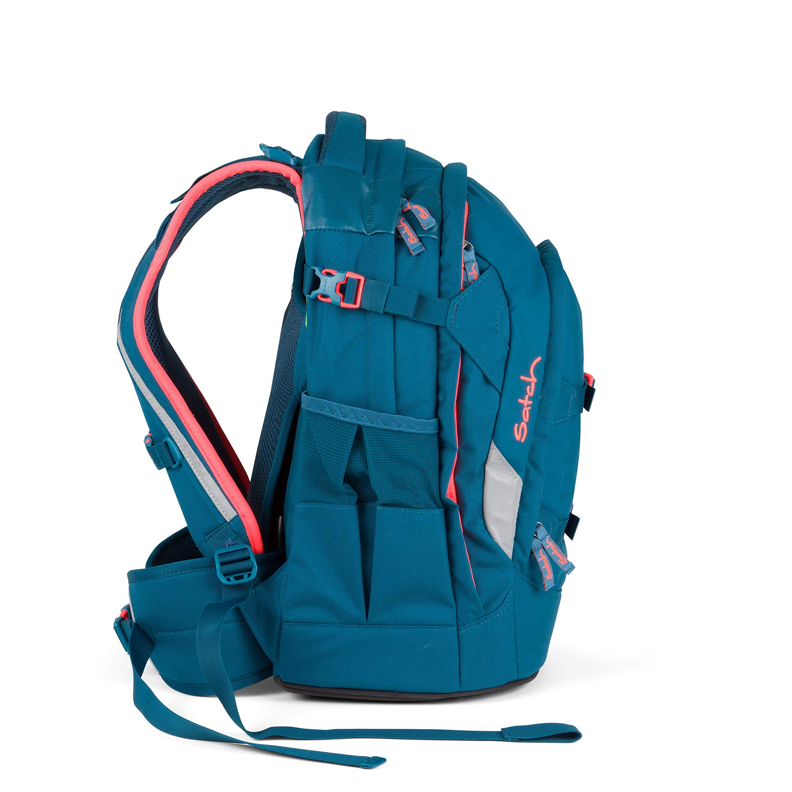 Satch pack school backpack from 5th grade ergonomic 30L Deep Sea - Turquoise
