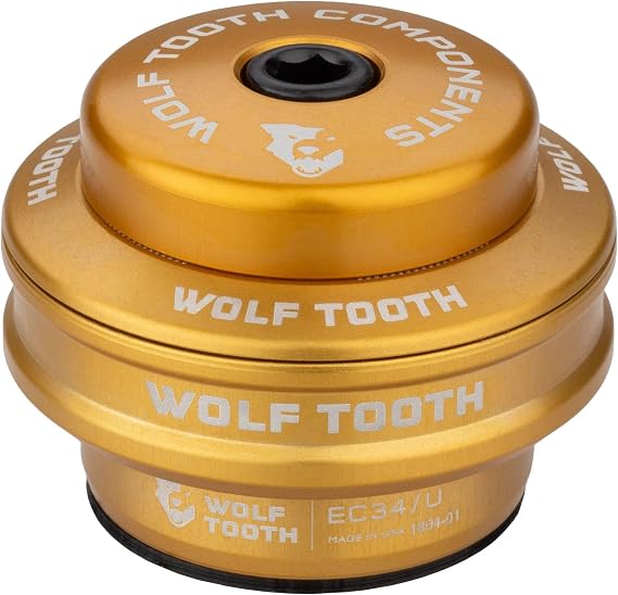 Wolf Tooth EC34/28.6 Performance Upper Headset 16mm Stack Raw Silver | bike-headsets-and-accessories