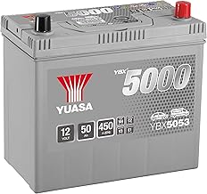 Yuasa YBX5053 12V 50Ah 450A Silver High Performance Battery