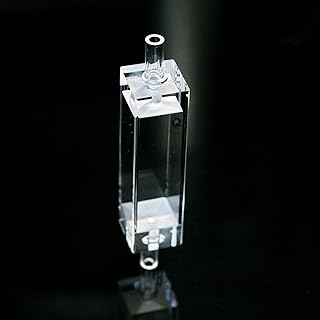 Quartz Flow Fluorescence Cell, 1cm Flowing Cuvettes, Flowing Cells, Flow Cuvette
