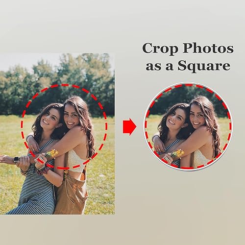 Vista 13 de GEHECRST Imanes de nevera con fotos personalizadas para refrigerador, imágenes coloridas, imanes de nevera para el hogar, oficina, cocina, escuela