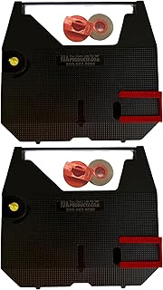 FJA Products Compatible Typewriter Ribbons & Correction Tape Spools for Brother AX10, AX15, SX4000, GX6750 Typewriters. Includes 2 Black Typewriter Cassettes and 2 Lift Off Correction Spools