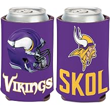 WinCraft 3208522727 NFL Minnesota Vikings Can Cooler Slogan Design