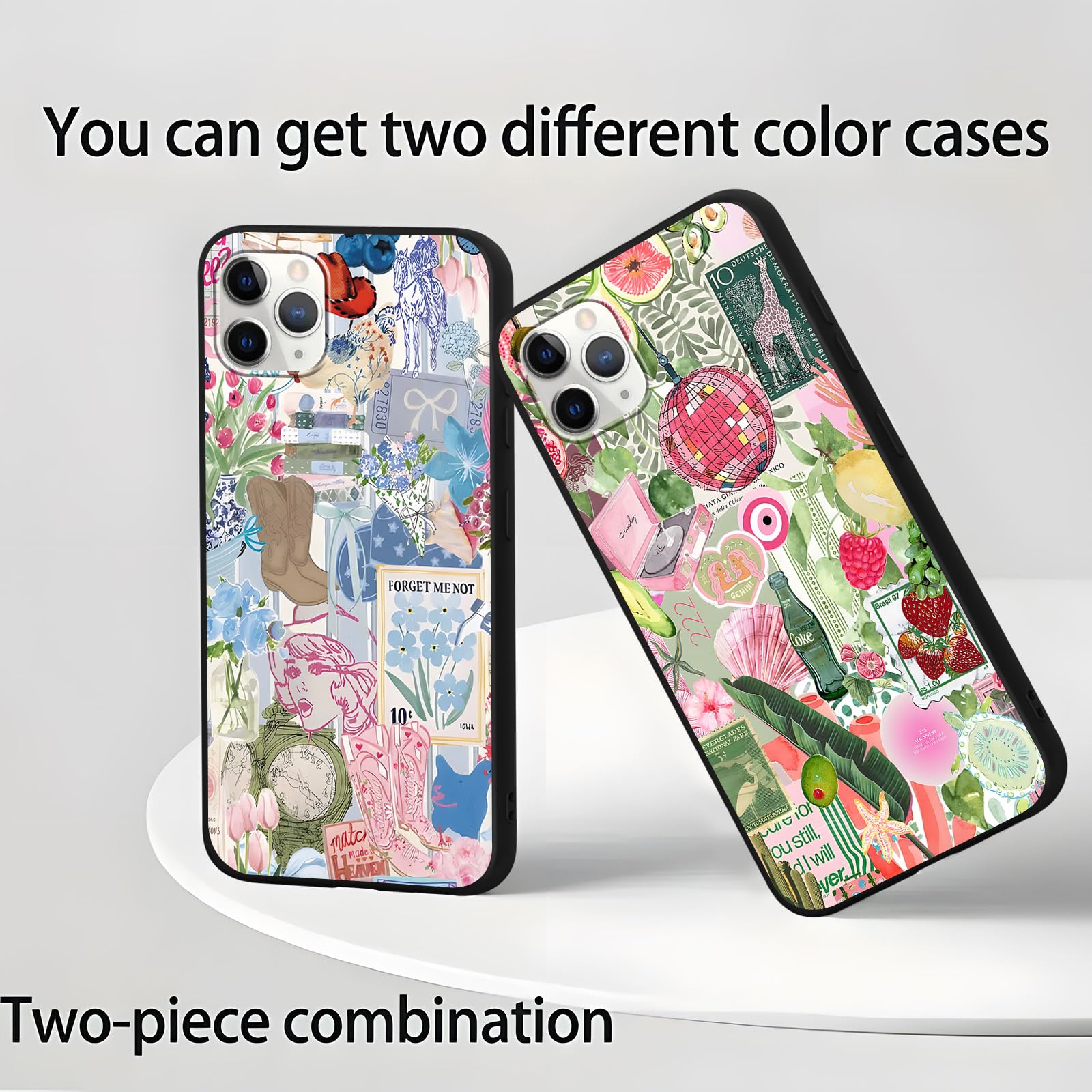 Amazon.com: Zrutru 2 Pack Collage Phone Cases for iPhone 11 Pro Max Vintage Art Cute Plant Pattern Case for Girls Women Boy Men,Summer Case Soft TPU Funda Cover for iPhone 11 Pro Amazon.com: Zrutru 2 Pack Collage Phone Cases for iPhone 11 Pro Max Vintage Art Cute Plant Pattern Case for Girls Women Boy Men,Summer Case Soft TPU Funda Cover for iPhone 11 Pro
