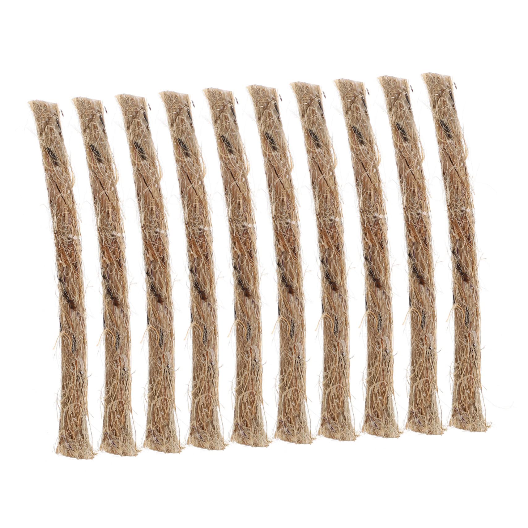 GOOHOCHY Fire Starter Ropes 20 Pack Rope Outdoor Fire Perfect for Camping Hiking BBQ