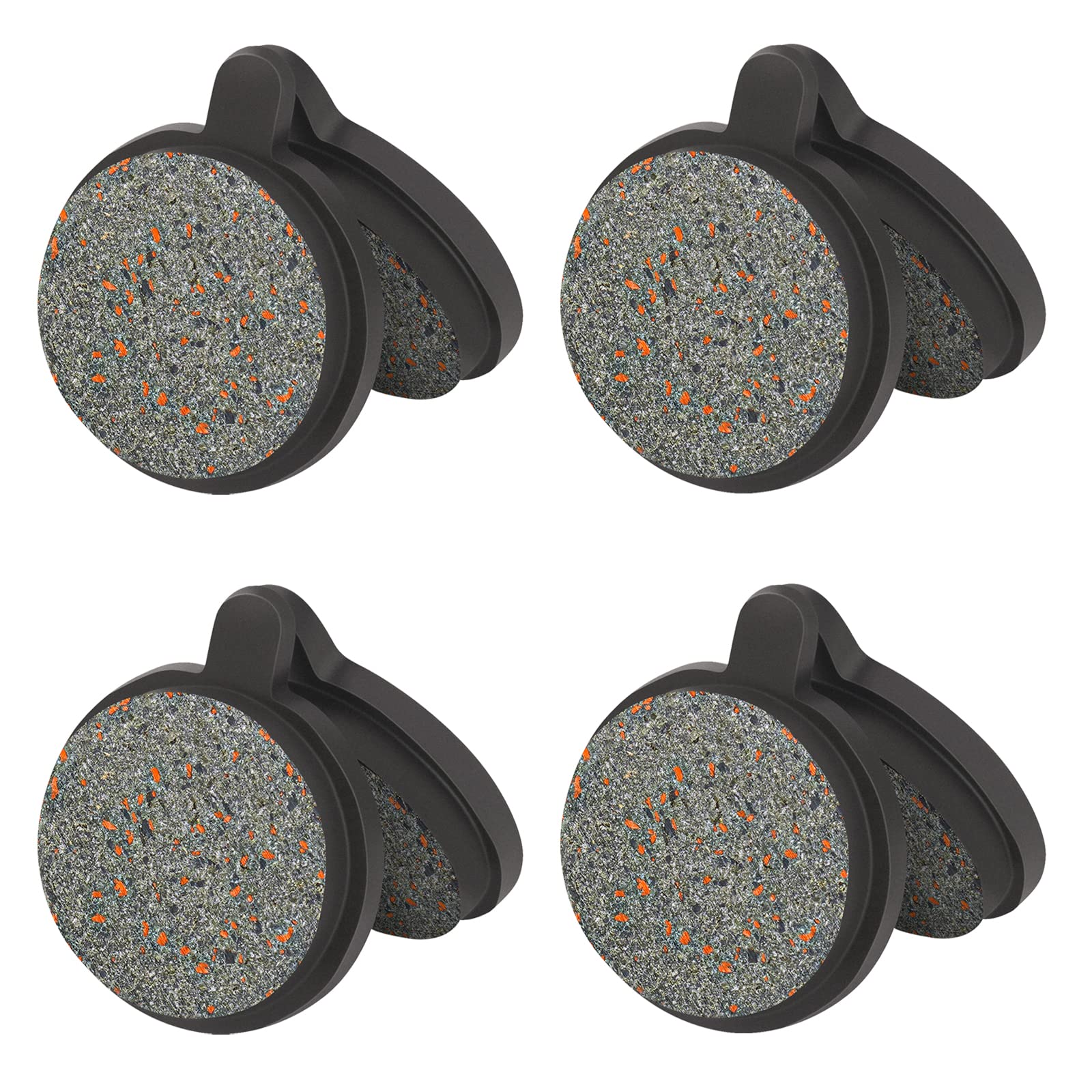 AHL Bicycle Semi-Metallic Disc Brake Pads for Alongha SNG Mountain Bike MTB (4 Pairs)