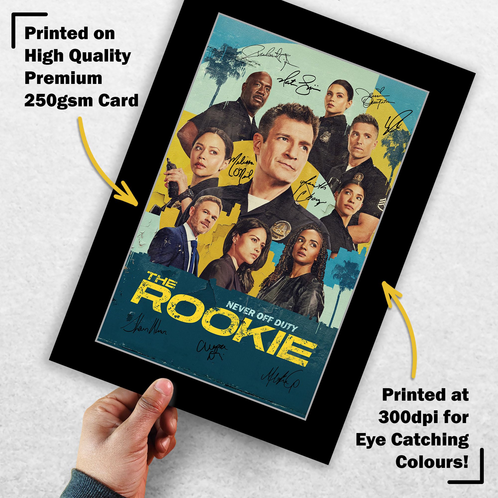 HWC Trading The Rookie Prezenty Drukowane Plakat Podpisane Zdjęcie Z Autografem Dla Fanów Pamiątek Filmowych (ID-004017) - A4 Tylko Drukowanie