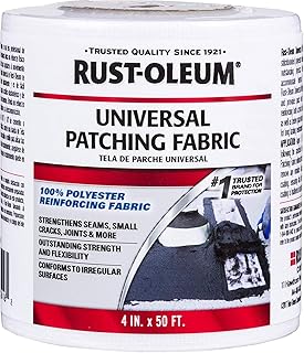 Rust-Oleum Universal Patching Fabric, White, 4-in. x 50-Ft.