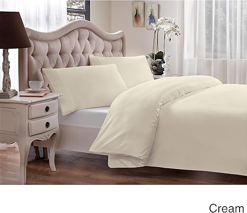 Miniatura 5 de Brielle - Juego de funda nórdica de percal de haya (2 unidades), color azul