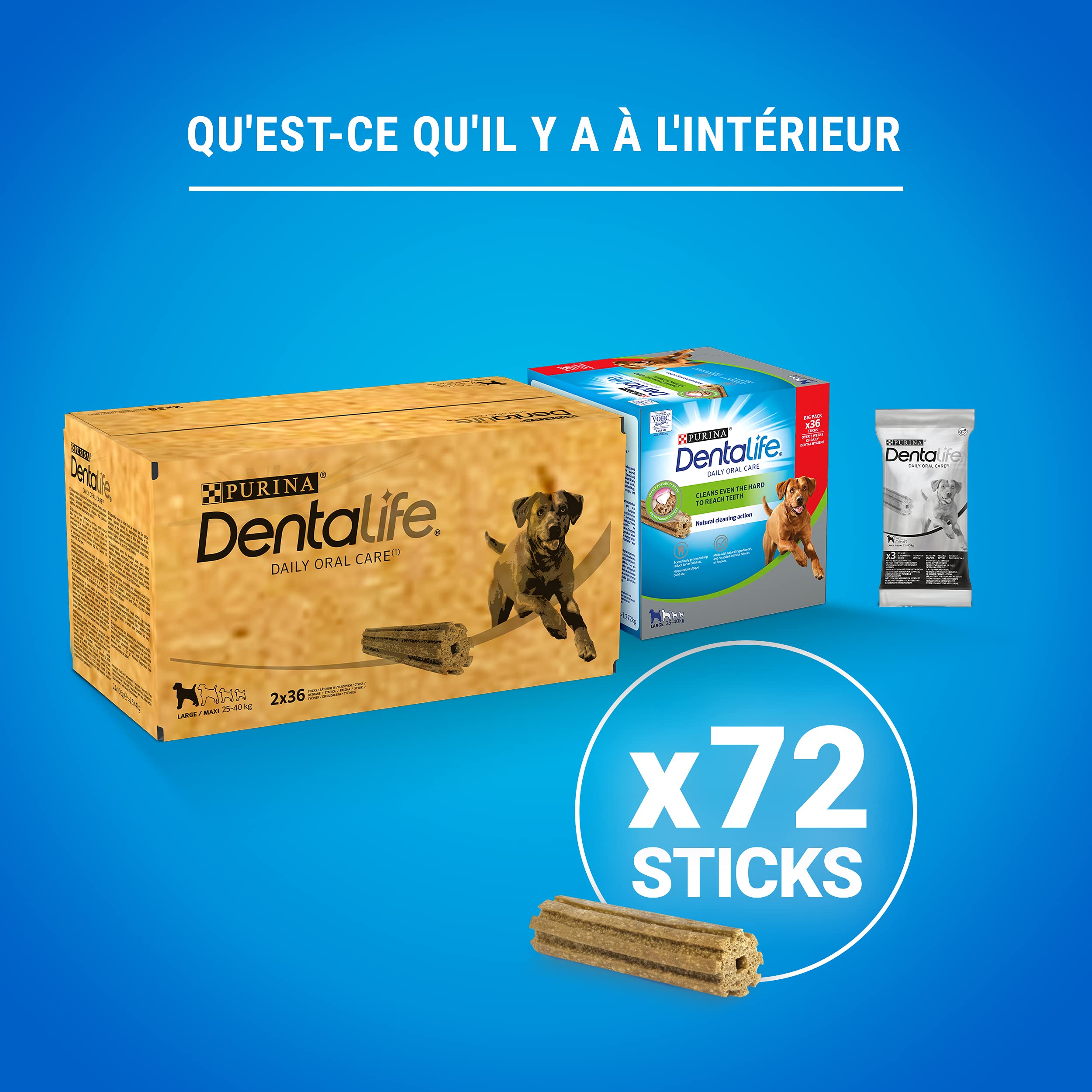 DENTALIFE Maxi Multipack golosinas 2 x 1272 g