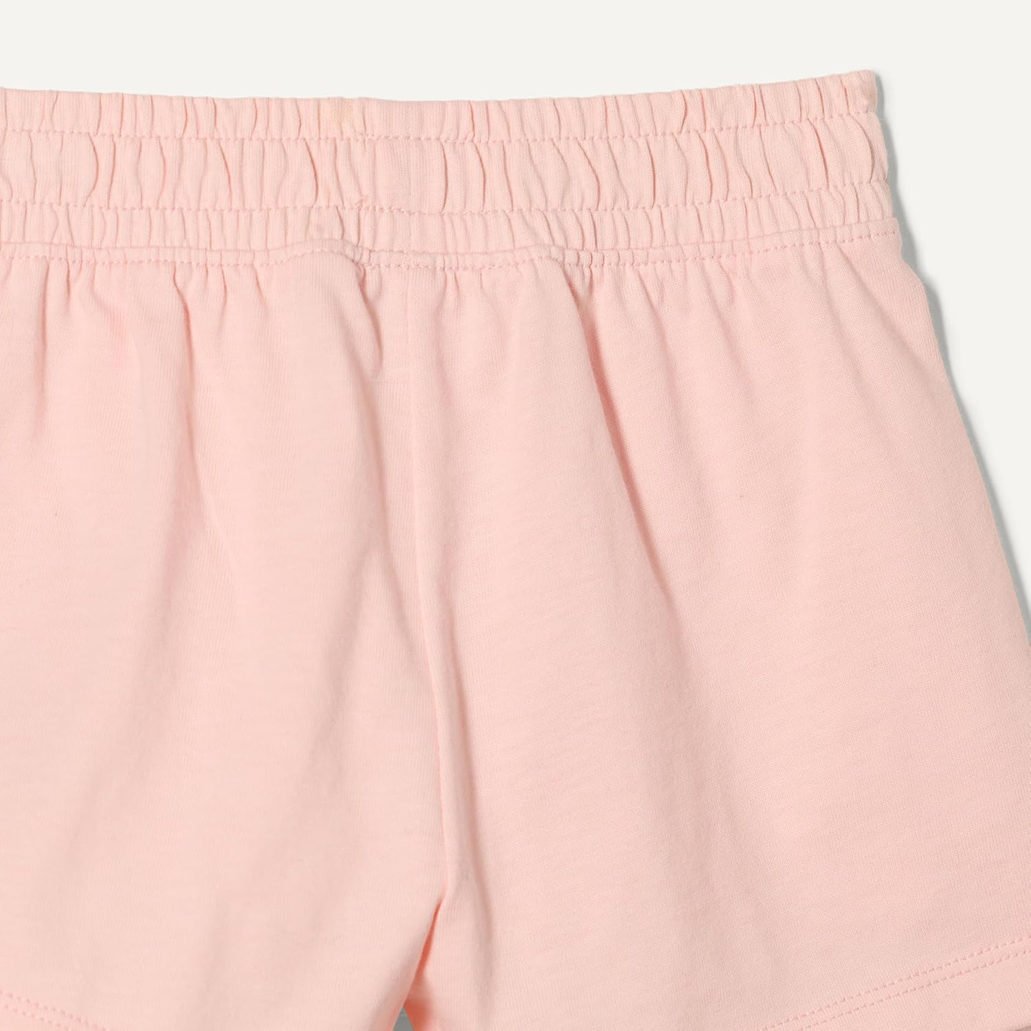 Amazon Essentials Girls and Toddlers' Cotton Pull-On Shorts, Breathable, Stretchy with Drawstring