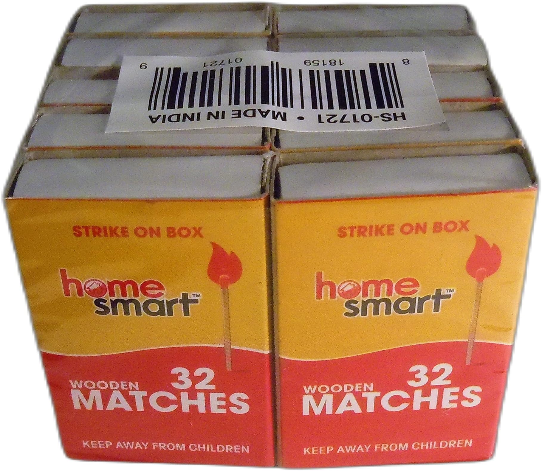 10 Pack GreenLight Diamond Strike on Box 32 Count Matches