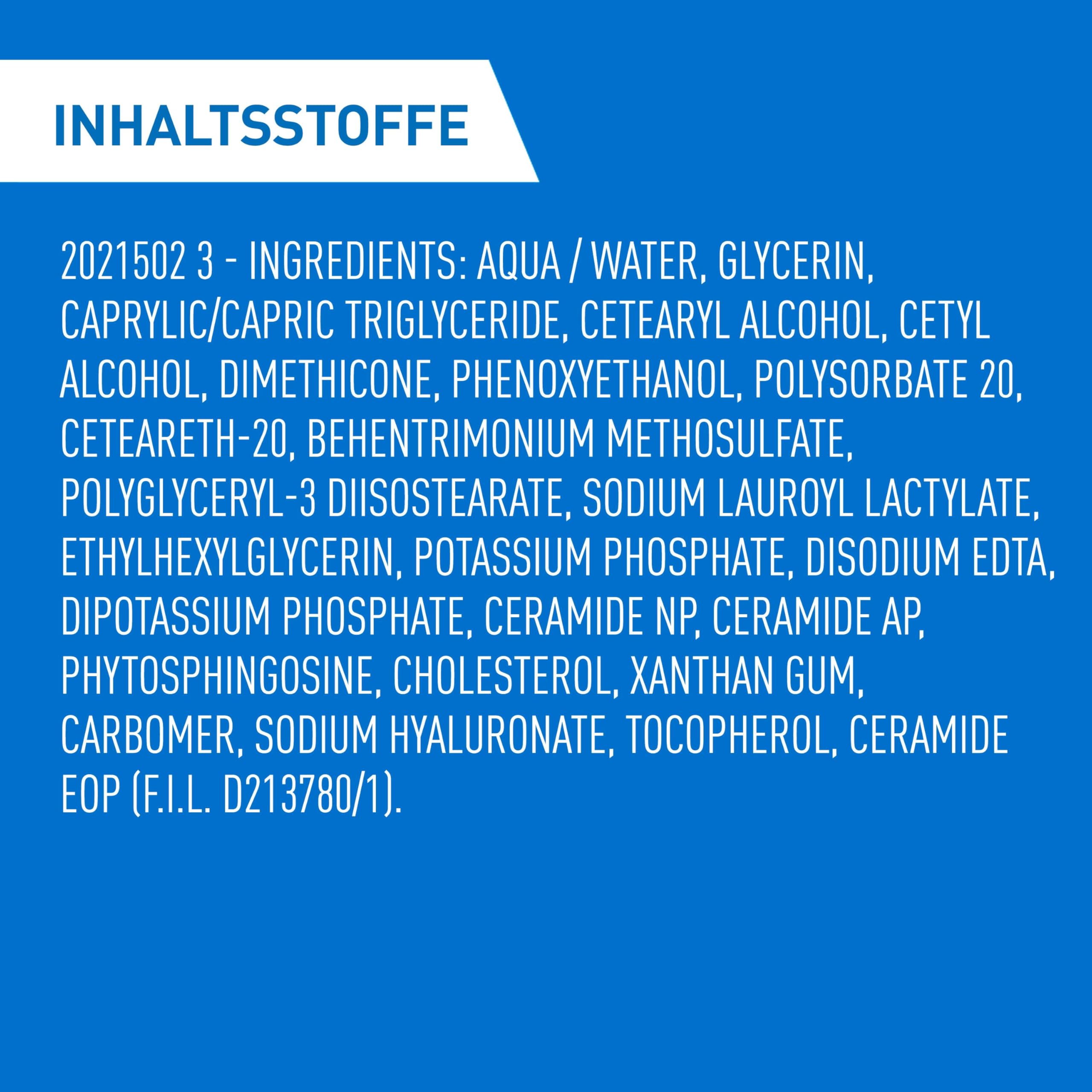 CeraVe Feuchtigkeitslotion für trockene bis sehr trockene Haut