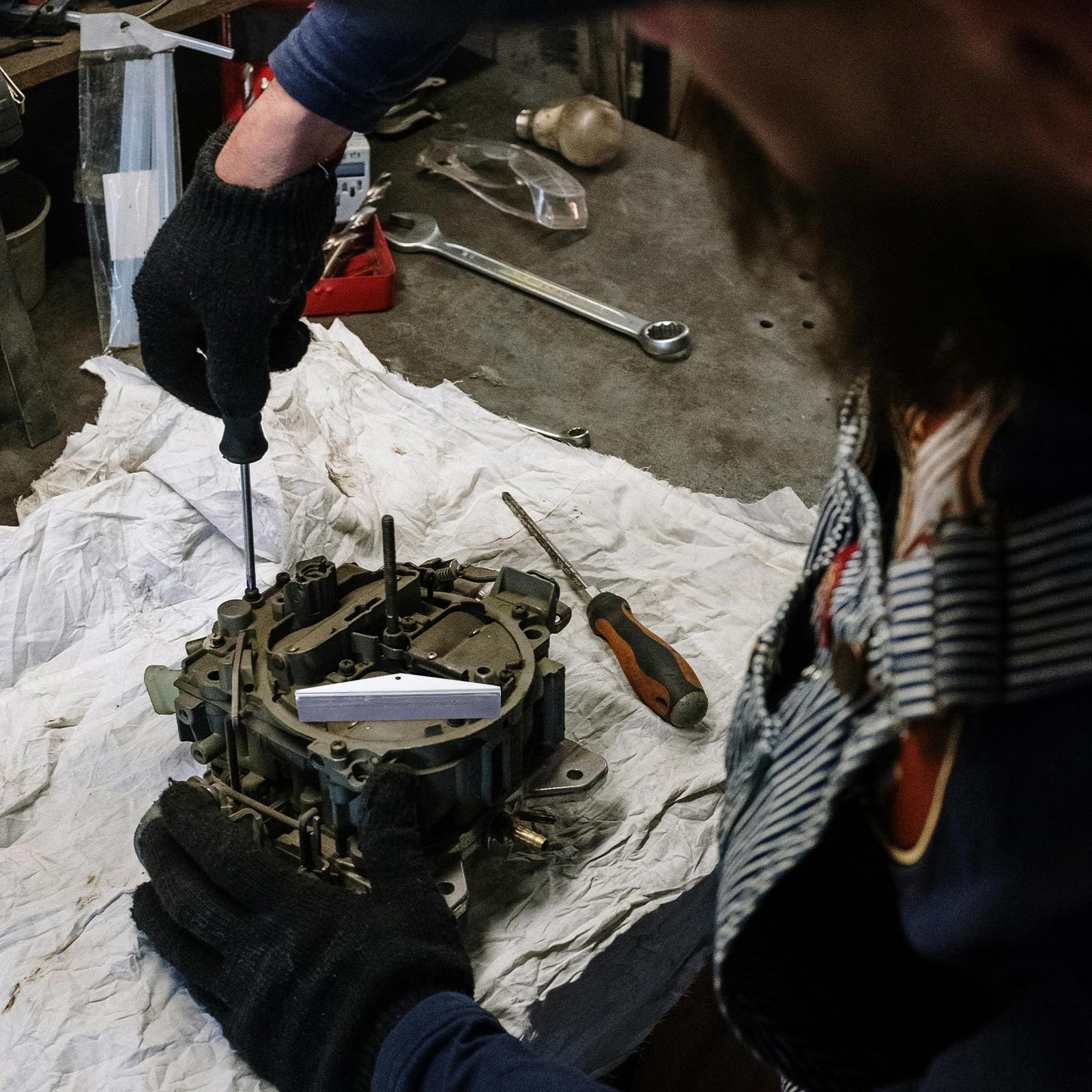 Kit da 3 Pezzi Pietre per L'affilatura Cilindri Motore Design a Tre Artigli in Ferro per Pulizia e Resistenza All'usura delle Superfici Cilindriche Automotive