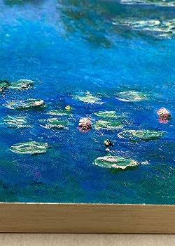 Amazon.co.jp: 素敵なアートパネル180mm角 睡蓮 ビンセント・モネ 石膏