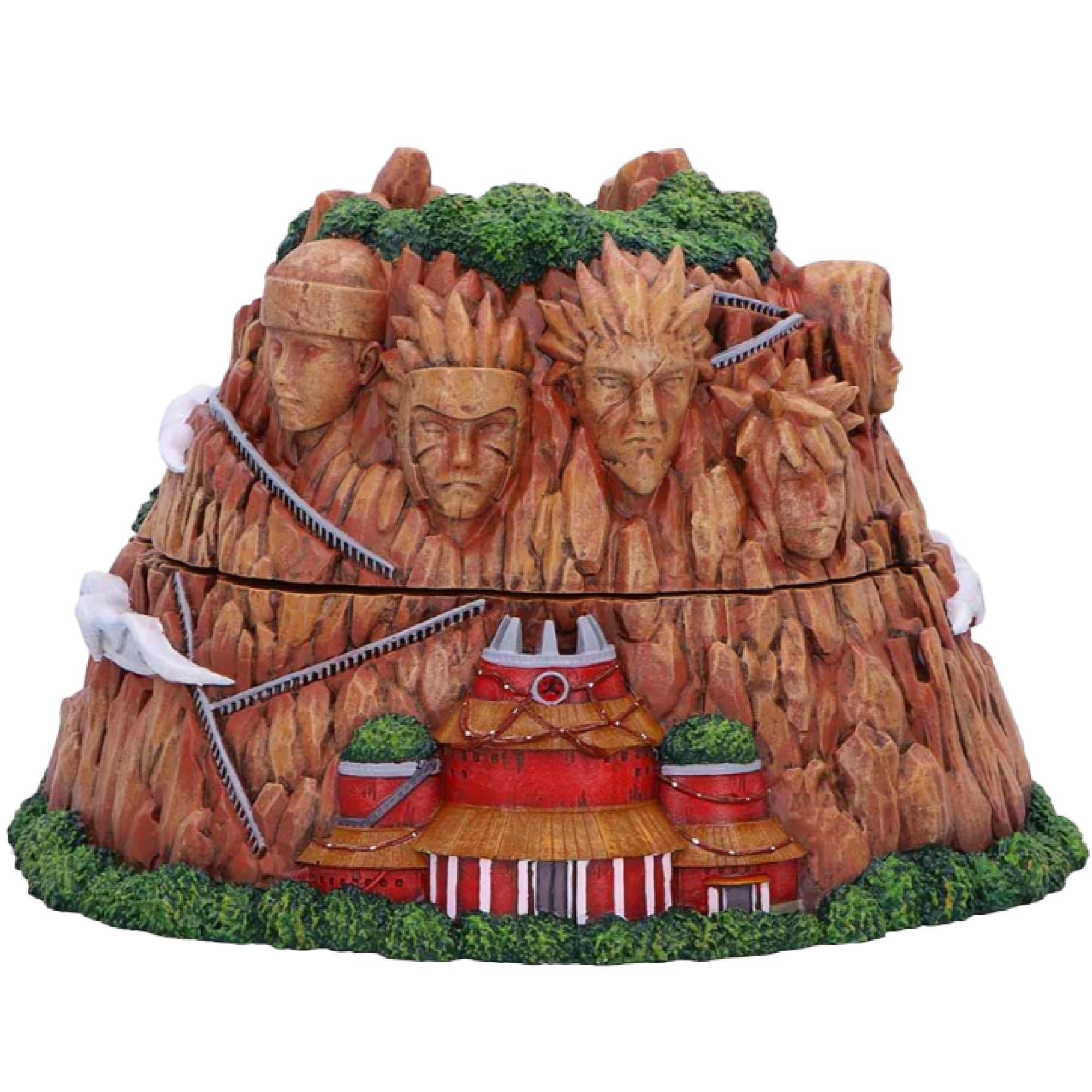Naruto Hokage Rock Boîte rangement figurine Nemesis Now Konoha manga