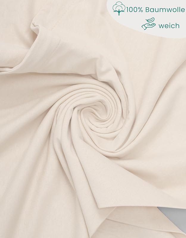 livessa 2 db párnahuzat 40x80 cm, rejtett cipzárral, 100% pamut jersey, puha és légáteresztő