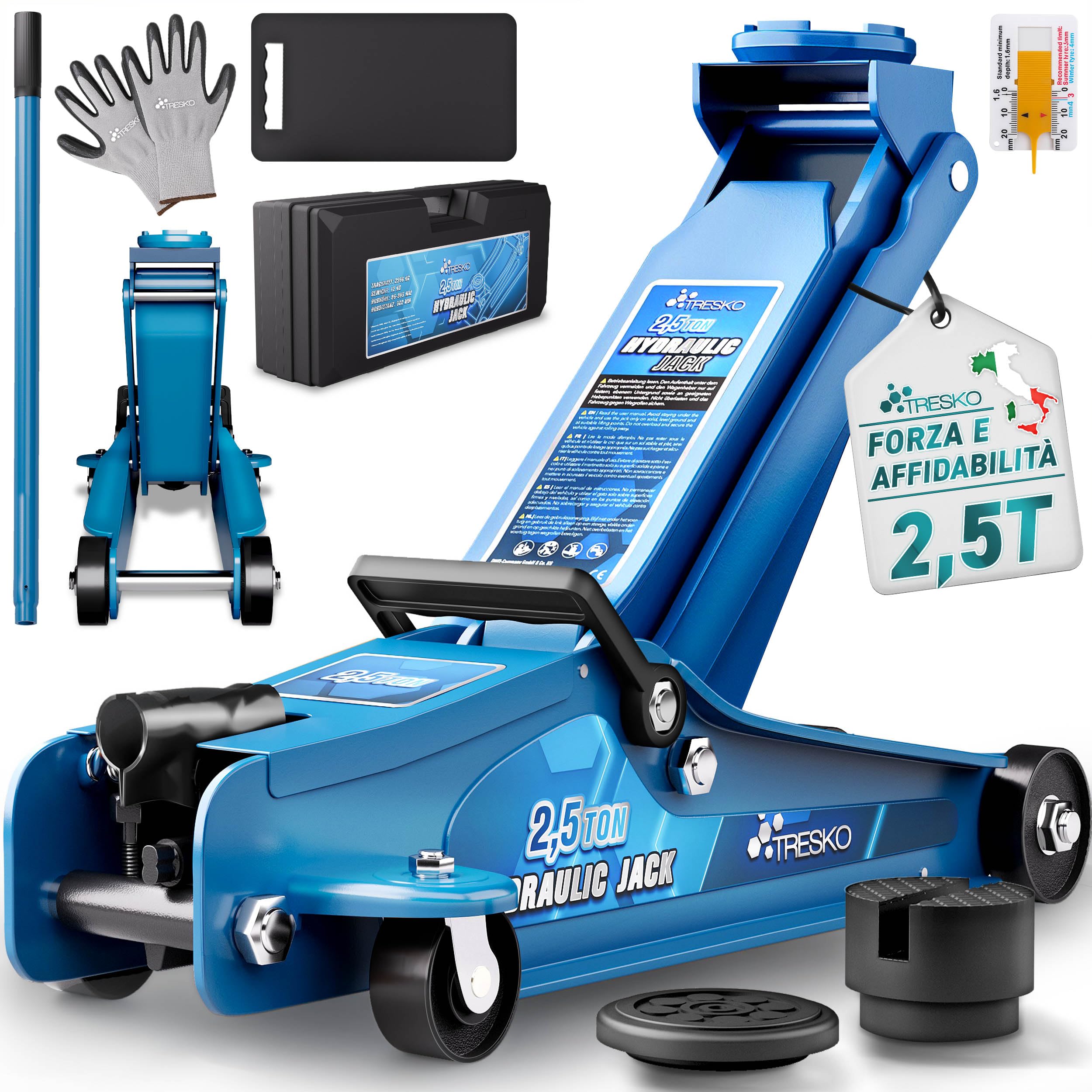 Cric Idraulico A Carrello, 2 T, Per Auto - Fan Di Lidl - Foto 5