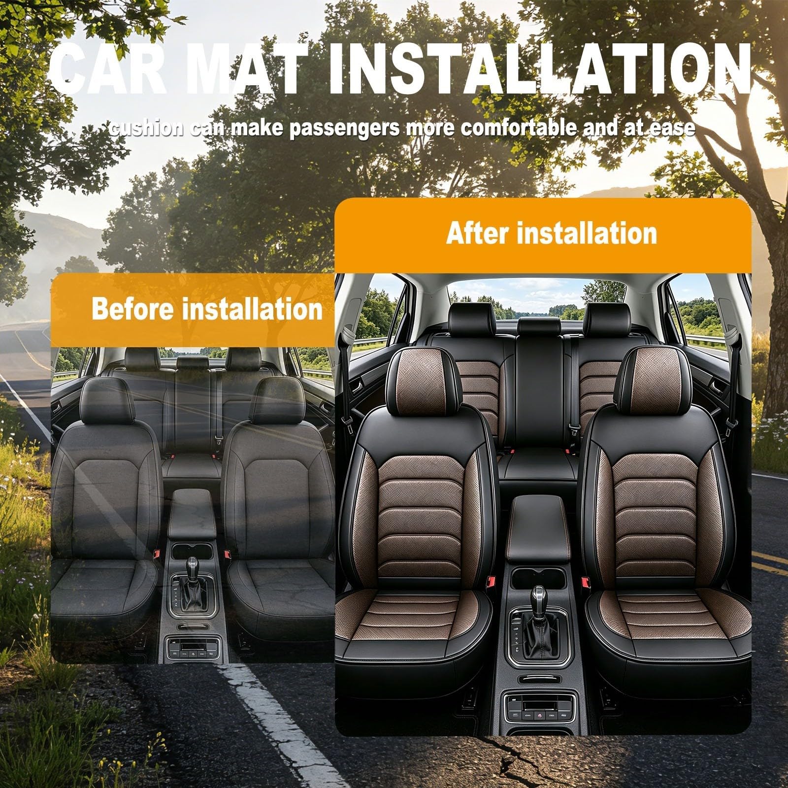 Funda Asiento Coche para Jeep Avenger 2024,Protector De Asiento Delantero para Delantero Y Trasero,Apto para Todas Las Estaciones,Impermeable Y Transpirable