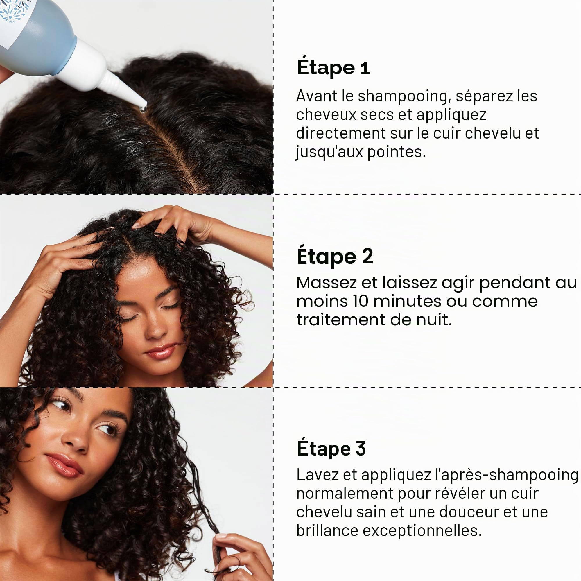 Briogeo Scalp Revival Huile de pré-lavage au romarin pour cheveux et cuir chevelu, 100 ml