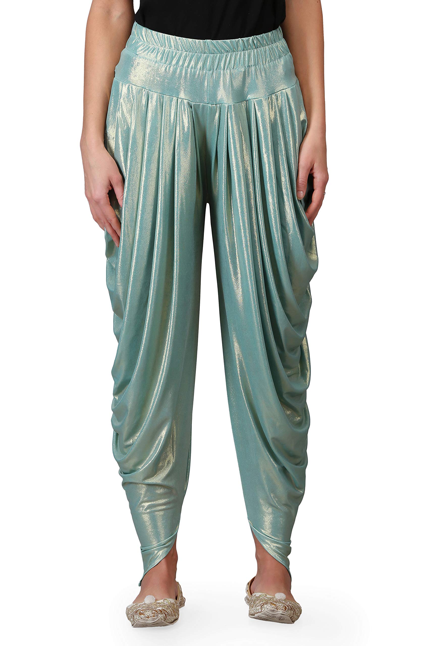legis Shimmer Blend Relaxed Comfortable Dhoti Pants Yoga Fitness Active Wear for Women Dance-picture-30