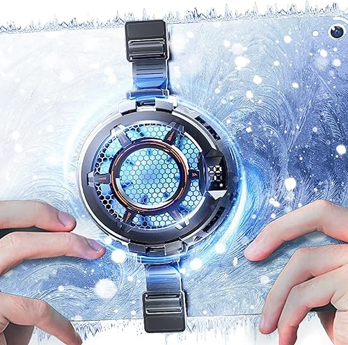 Enfriador de tableta para iPad Surface Pro 30 W radiador súper potente ventilador magnético de enfriamiento del teléfono con 3 modos de