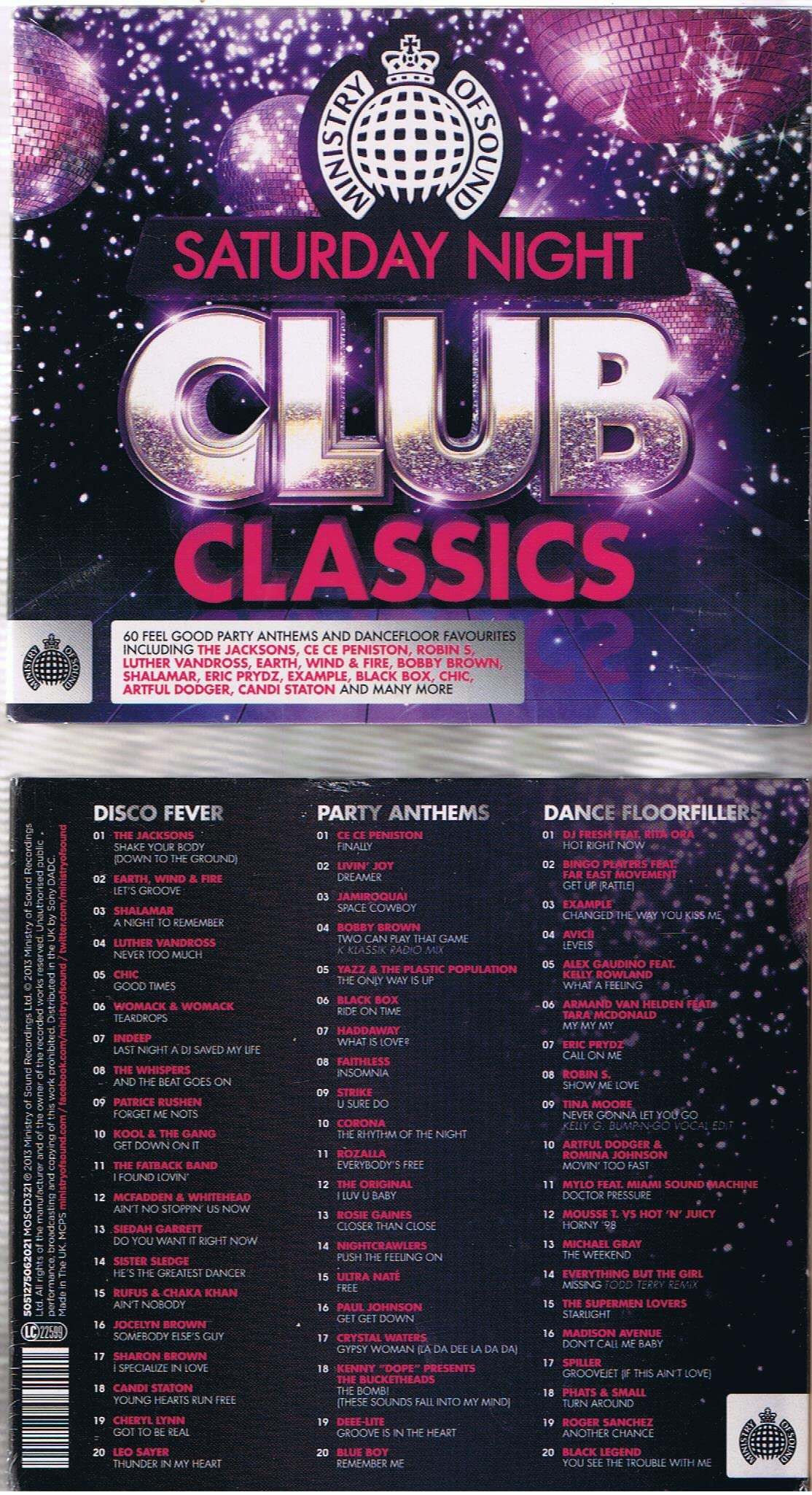 Ministry Of Sound: Saturday Night Club Classics / Various