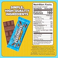 Vista 2 de Feastables Barra de chocolate con leche de almendras tamaño King, 2.1 oz (60 g), 10