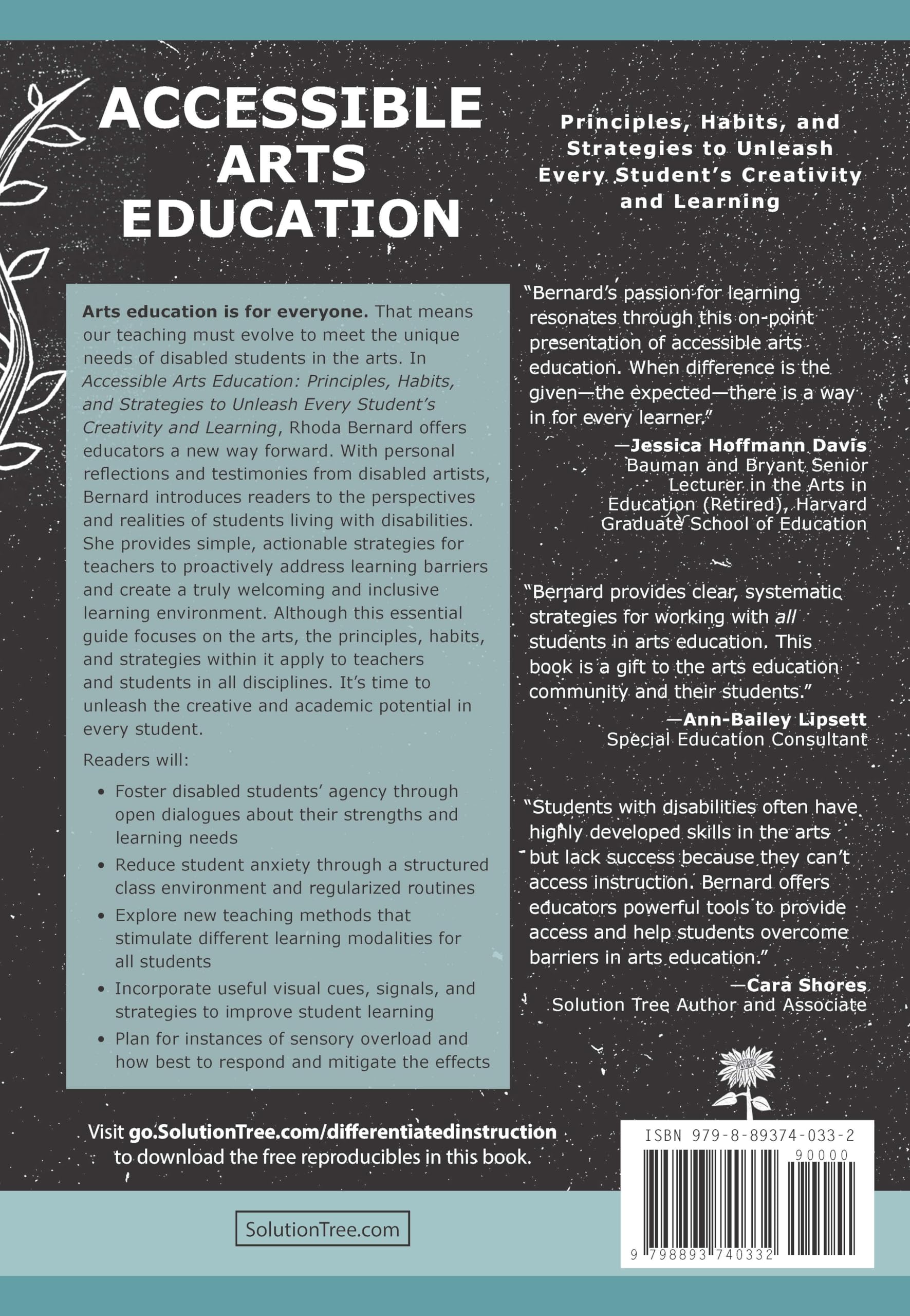 Accessible Arts Education: Principles, Habits, and Strategies to Unleash Every Student's Creativity and Learning (Ensure Accessible and Inclusive Arts Education for All Students)