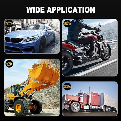 Miniatura 6 de Probador de circuito automotriz digital LED mejorado de 3-72 V, luz de prueba de voltaje CC con voltímetro y luz indicadora de polaridad, circuitos