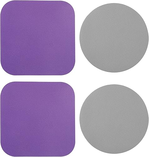 4 almohadillas para abridor de tarros, agarres de goma para tarros, abridor de tarros multifunción para personas mayores con manos débiles posavasos