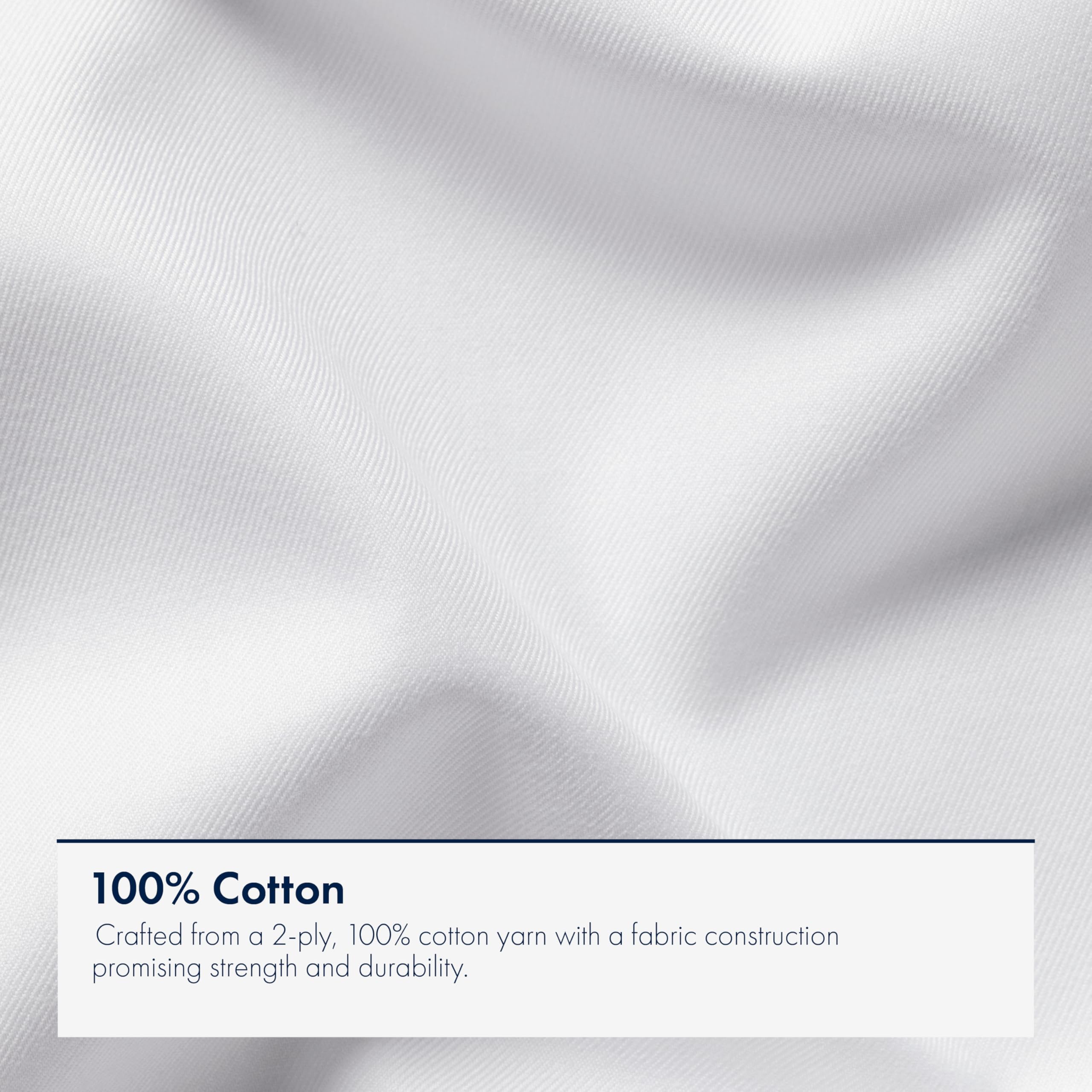 Charles Tyrwhitt Shirts for Men - White Non Iron with 100% Cotton Twill