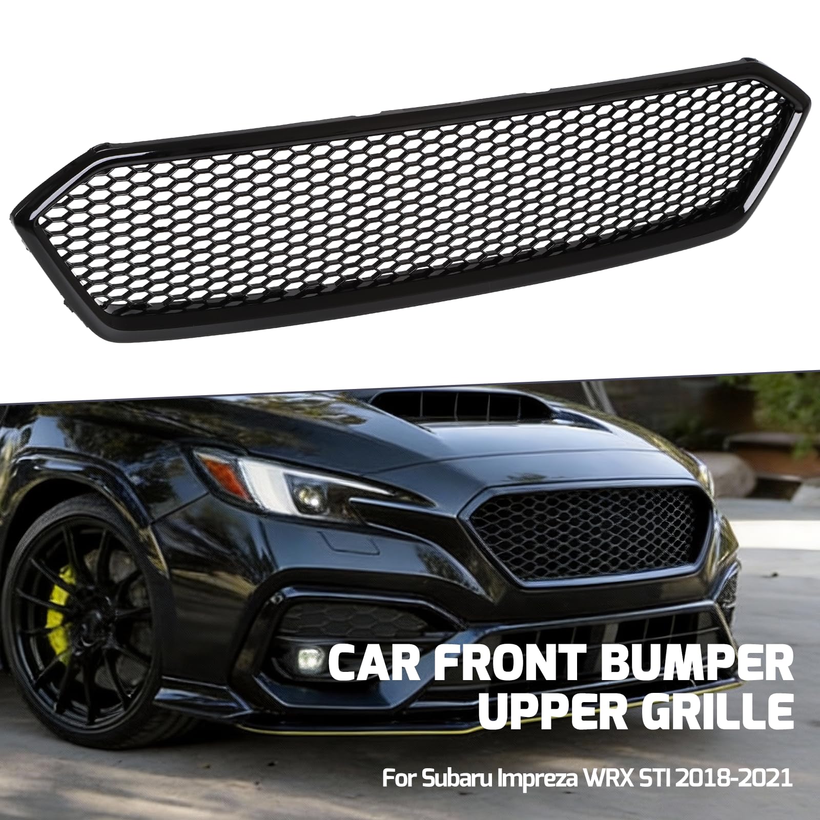 Amazon | スバルインプレッサWRX STI 2018-2021用フロントアッパー