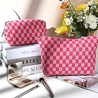 belulu キャピスタイル　専用ポーチ付き Amazon.com : SOIDRAM 2 Pieces Makeup Bag Large Checkered