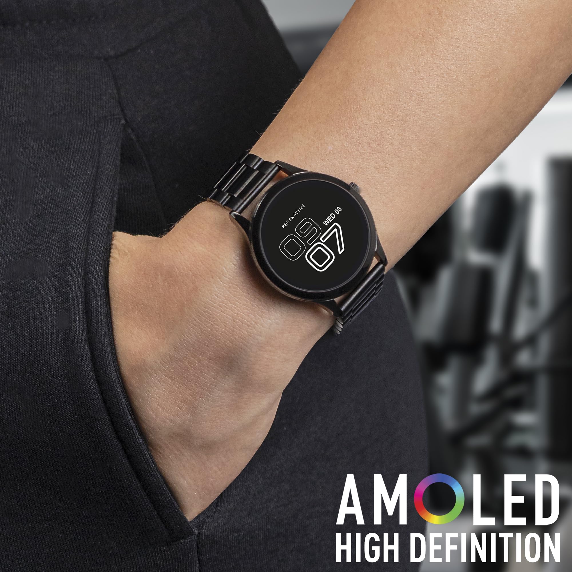 Reflex Active Series 31 Amoled Smart Calling Watch for Women