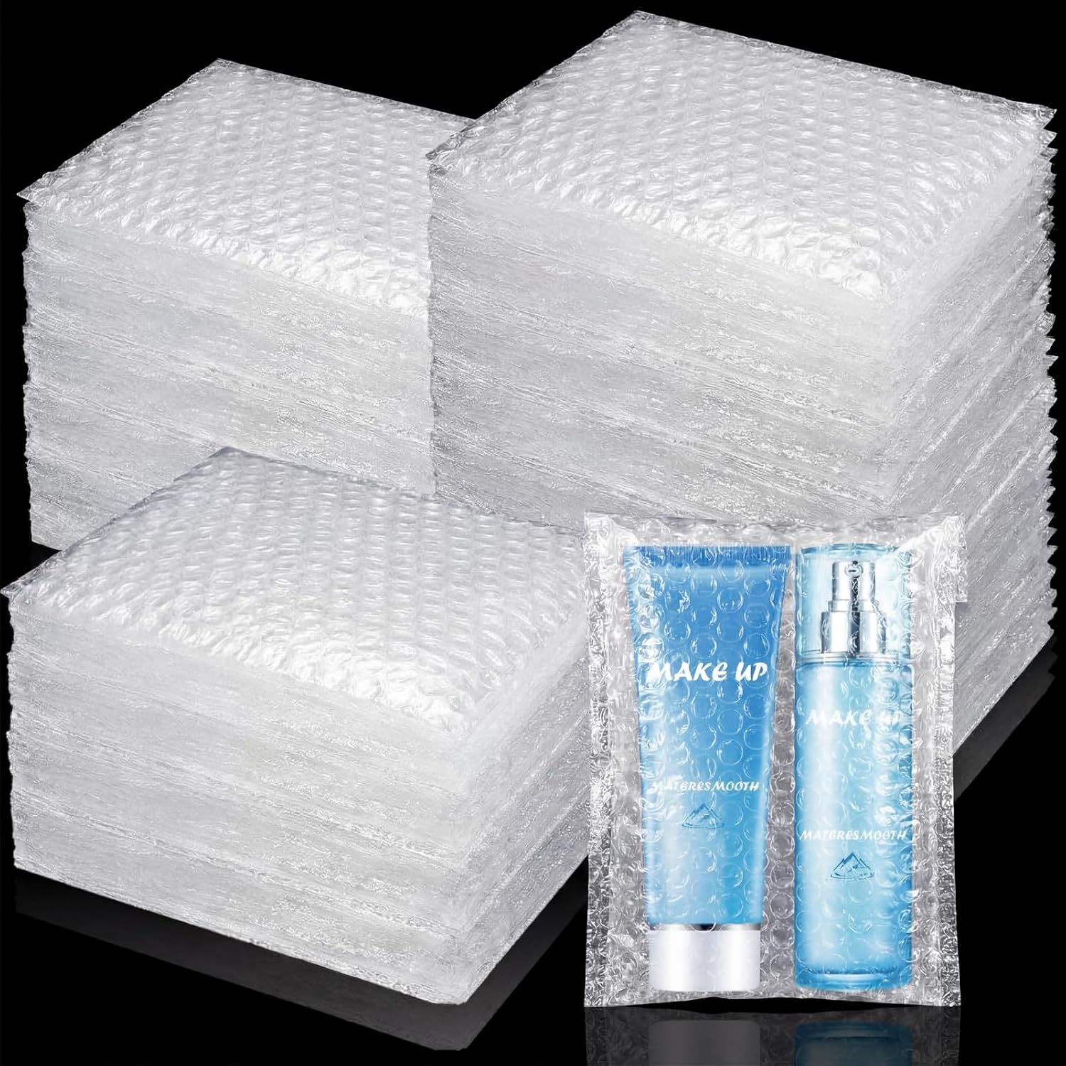 25Pcs Large Bubble Pouches, 16” X 20” Clear Bubble Pouch Wrap Bags for Packing, Double Walled Moving Supplies Bubble Bags Wrap for Fragile Dishes China Plates, Bubble out Bags for Shipping Moving