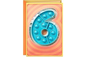 Hallmark 6th Birthday Pop-It! Card