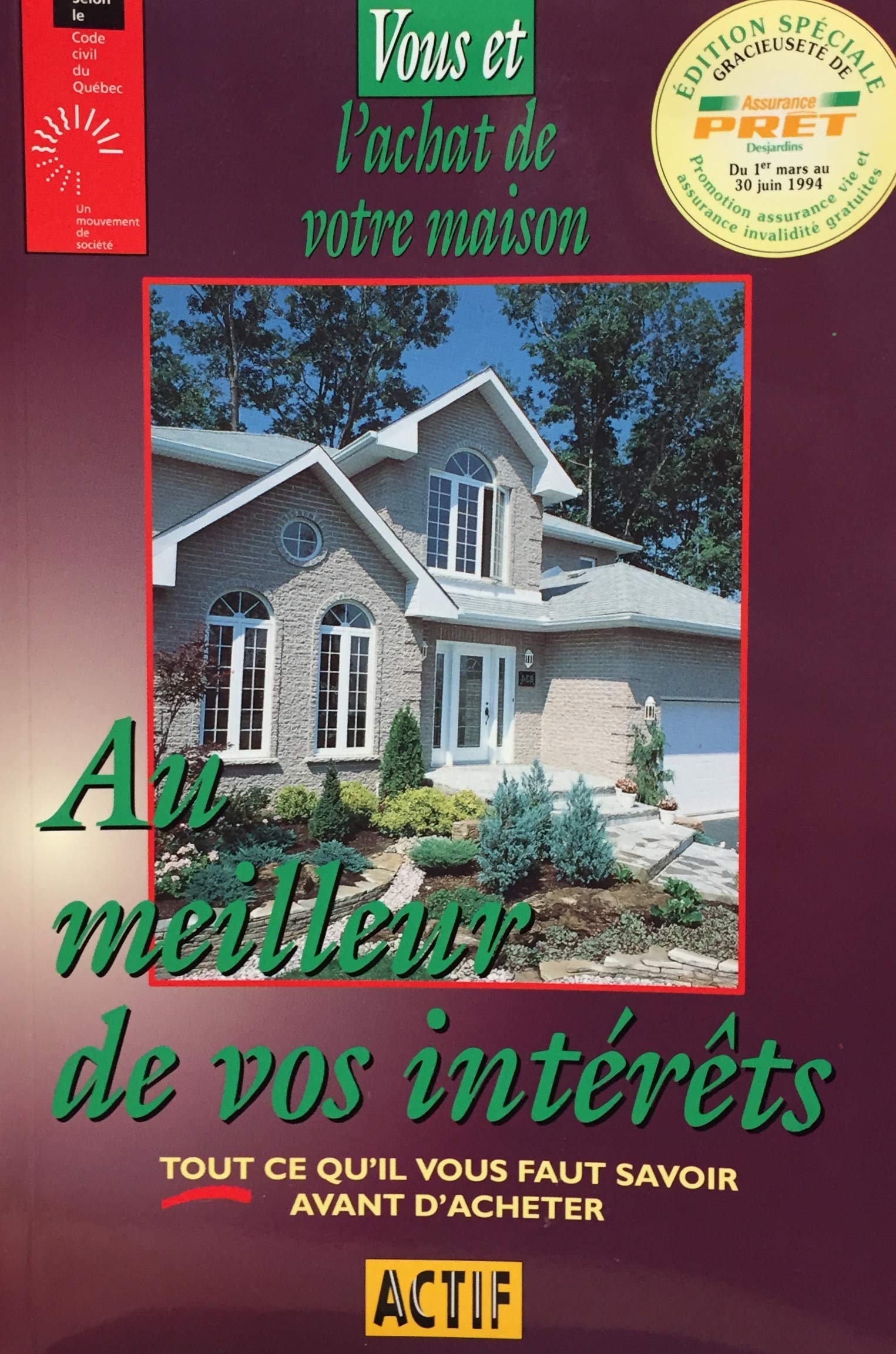 Vous Et L'achat.. Votre Maison N/A